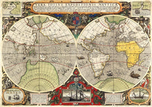 6000 pcs antique nautical map puzzle