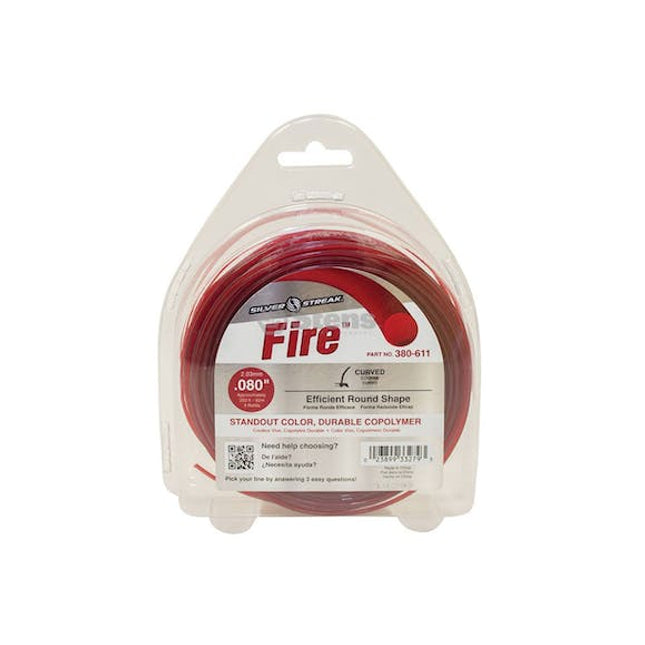 stens silver streak fire trimmer line 61 9 m 2 03 mm