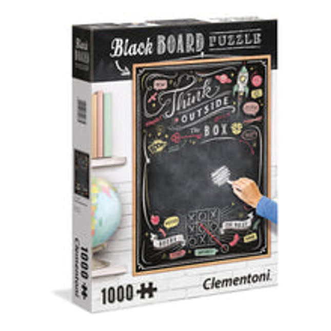 blackboard puzzle 1000 pc think outside the box