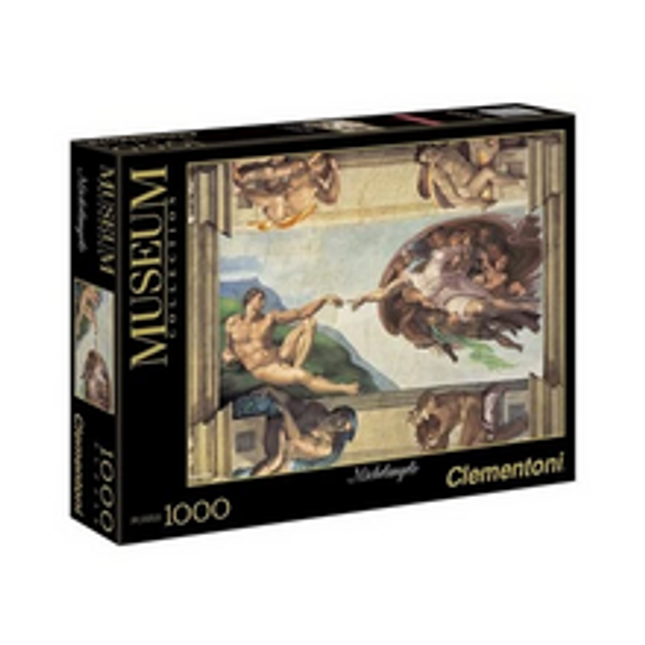 museum collection 1000 pc the creation of man michelangelo