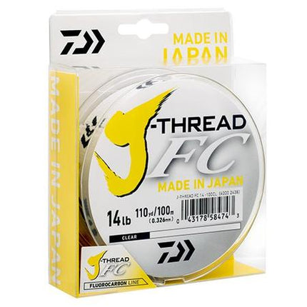 daiwa j thread flurocarbon 50m 25lb