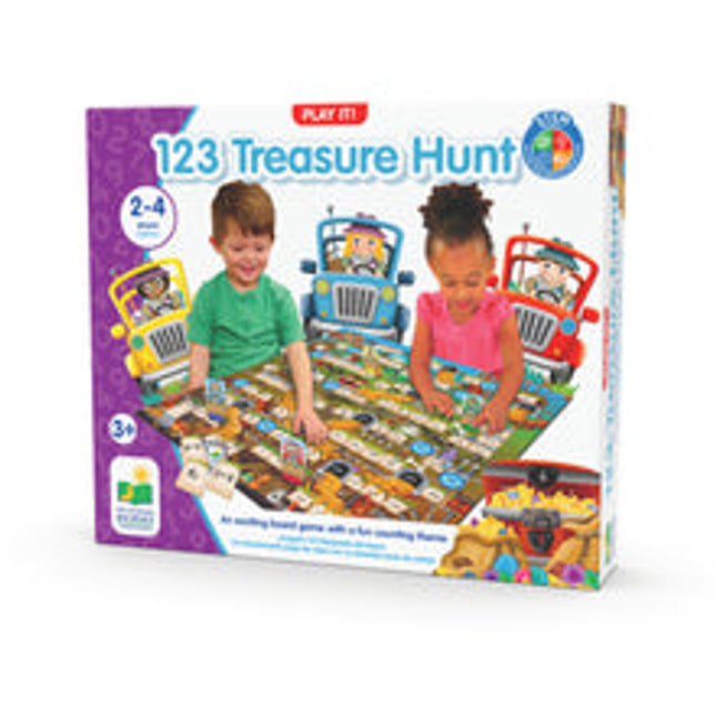 play it game 123 treasure hunt