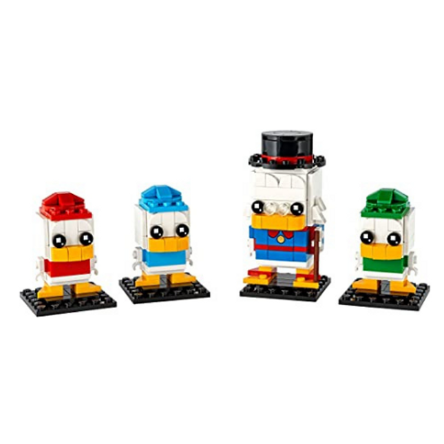 Lego 40477 Brickheads Scrooge McDuck, Huey, Dewey and Louie Toy Model