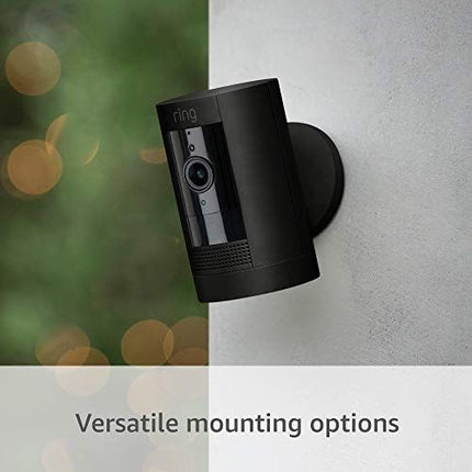 Ring Stick Up 3rd Gen Indoor/Outdoor Camera Black