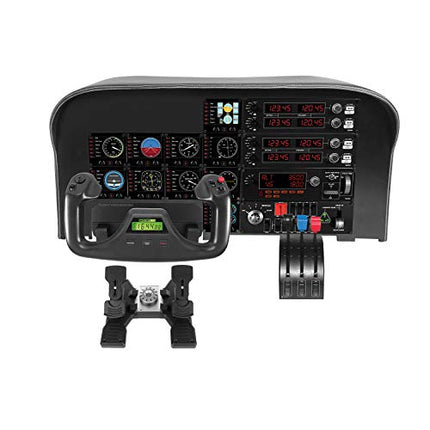 Logitech Pro Flight Gaming Rudder Pedals Black