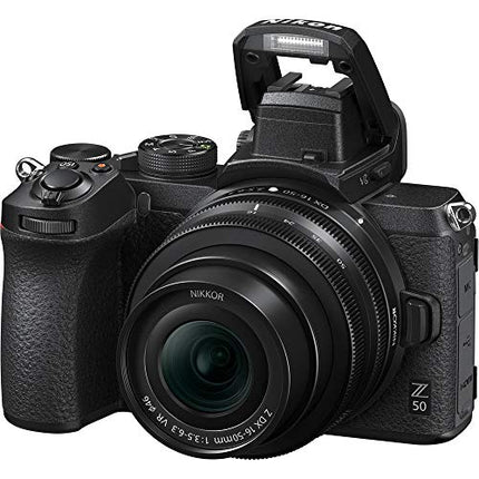 Nikon Z50 Kit DSLR Camera 16 to 50 mm 20.9MP Black