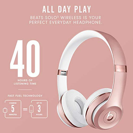 Beats Over-ear Headphones Rose Gold Wireless