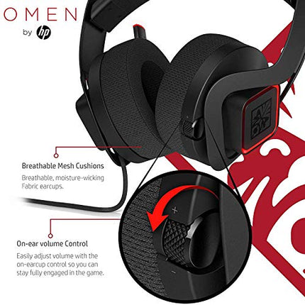 HP Omen Gaming Headset Black