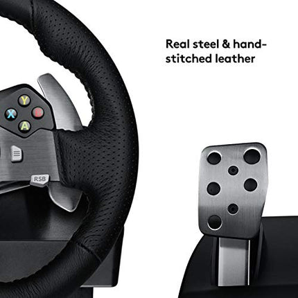 Logitech G920 Steering Wheel Xbox or PC Black