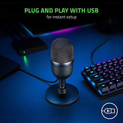 Razer Seiren Mini Ultra-Compact Condenser Microphone Black