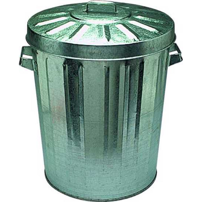 Galvanised Rubbish Bins (Each)