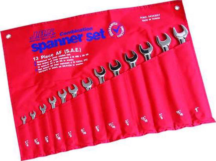 jbs roe imperial spanner set 13 piece each
