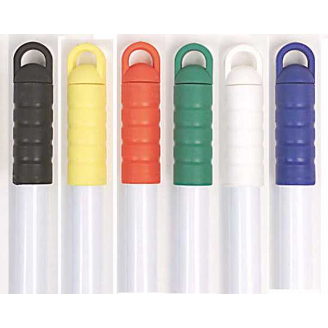 Broom handle, interior, blue, 25mm thread,-1.4m-Each