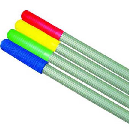 Harveys Pin Fit Kentucky Mop Handle Alloy Blue Cap-140cm-Order Unit = Each