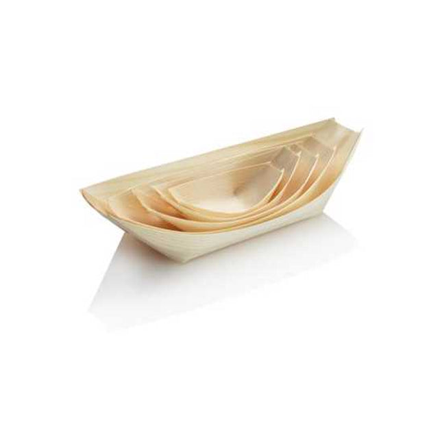 wooden baby dish boat 8 x 5 5 x 1 5 cm 100 pack pack