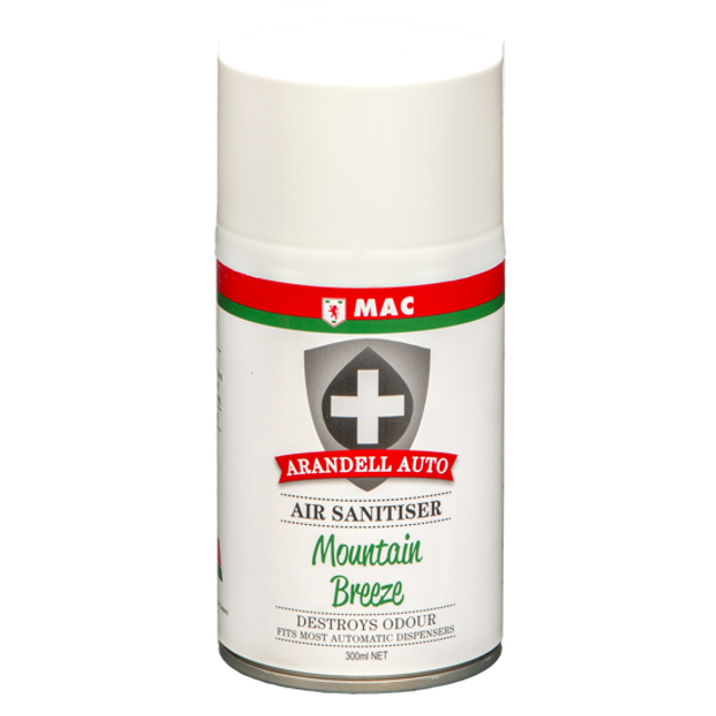 MAC Arandell Auto Air Sanitiser Mountain Brz 300ml (Each)