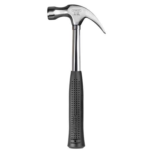 stanley steel shaft claw hammer 20 oz 570 g each