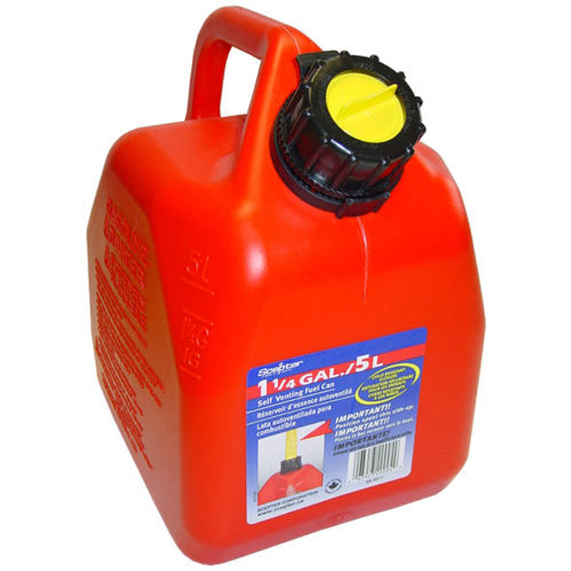 scepter 5 lt red fuel can
