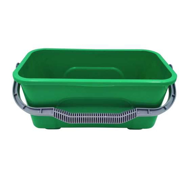 ALL PURPOSE GREEN MOP AND SQUEEGEE BUCKET 11L-EA
