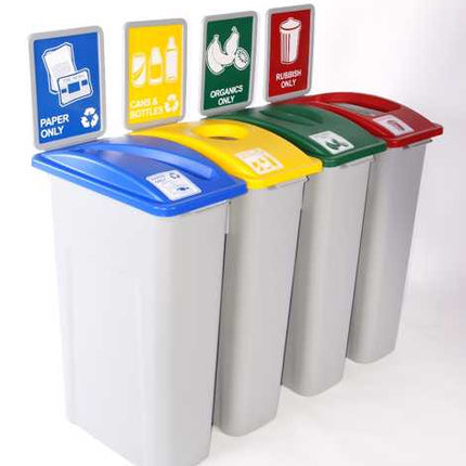 Waste Watcher Solid Bin Green 72L (Each)