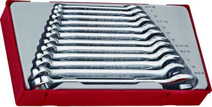 teng tool chest tray spanner set combination 12 piece each
