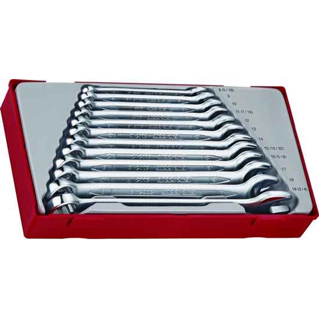 teng tool chest tray spanner set combination 12 piece each