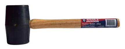 rubber mallet timber handle 32 oz 905 g each