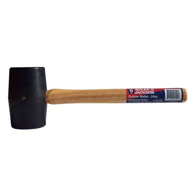rubber mallet timber handle 32 oz 905 g each