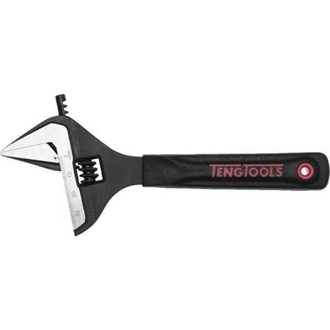teng 8 200 mm wide jaw adjustable wrench each