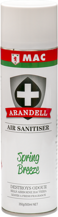 Mac Arandell Air Sanitiser Spring Breeze-500ml-Each