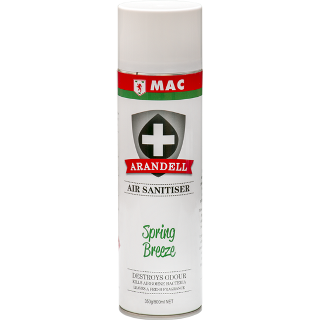 Mac Arandell Air Sanitiser Spring Breeze-500ml-Each