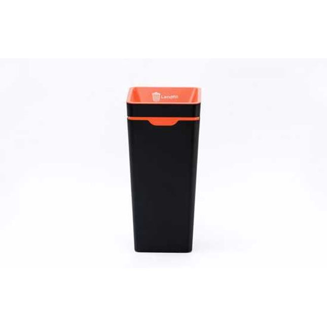Method Recycling Bin Red Landfill Open Lid-60L (Each)