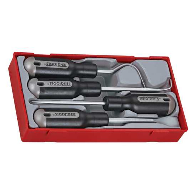 teng 4 pc scraper remover set tc tray