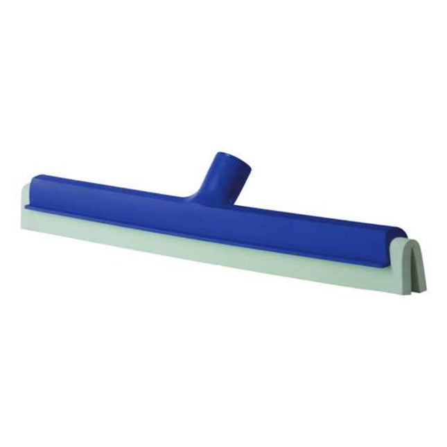 Double Bladed Hygiene Floor Squeegee Head Blue-55cm-Each