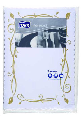 tork botanical print traymat 50 5 x 35 5 cm 100 pkx 10 case pack