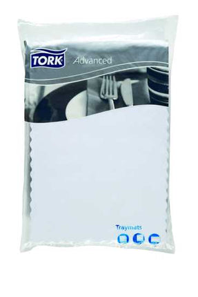 tork paper traymat white scalloped edge 43 x 30 cm 500 pkx 2 case pack