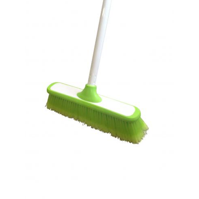 Interior broom, complete, soft fill 300mm-Each