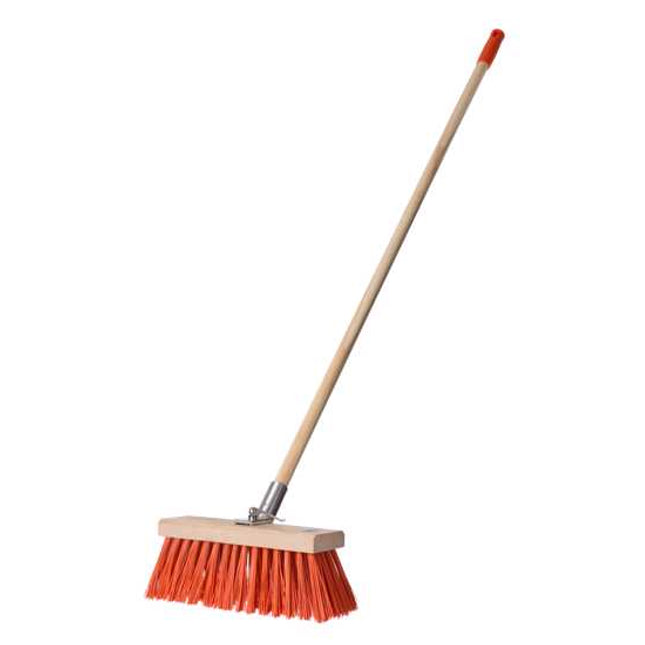 Orange Fill Hi Viz Yard Broom 355mm-Each