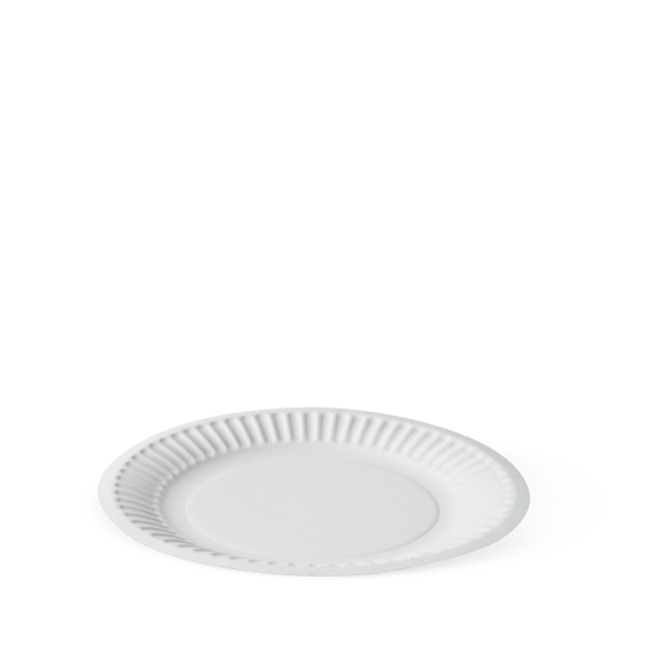 paper plate white 15 cm 50 pack