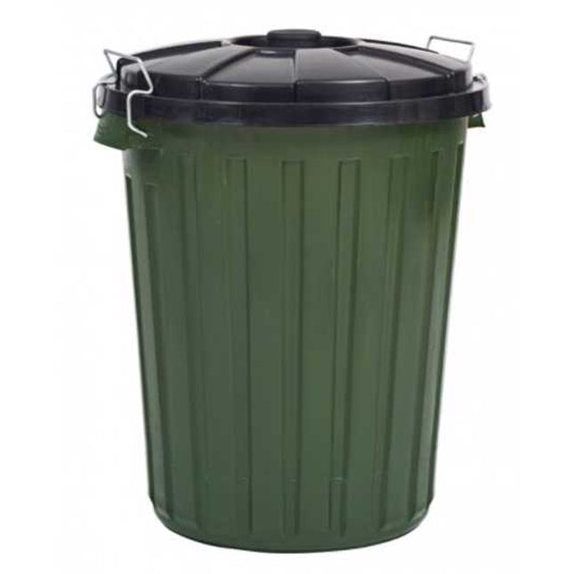 45L Rubbish Bin with Lid (Each)