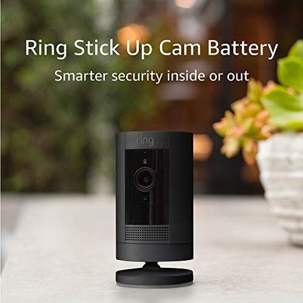 Ring Stick Up 3rd Gen Indoor/Outdoor Camera Black