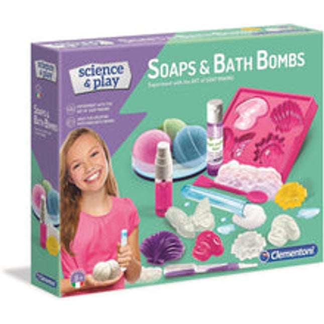 soaps and bath bombs