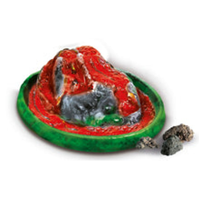 science play volcano glow in the dark set