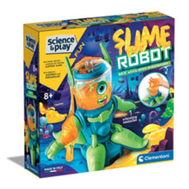 science play fun slime robot
