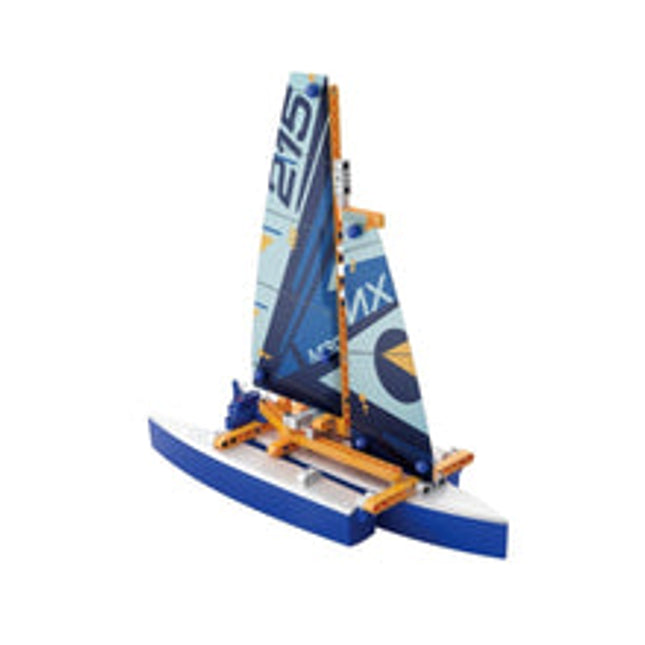 mechanics set floating trimaran