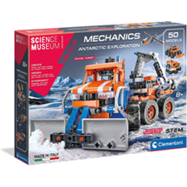 science museum build mechanics lab antarctic exploration