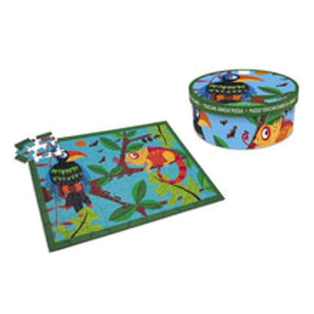 toucan jungle puzzle 100 pcs
