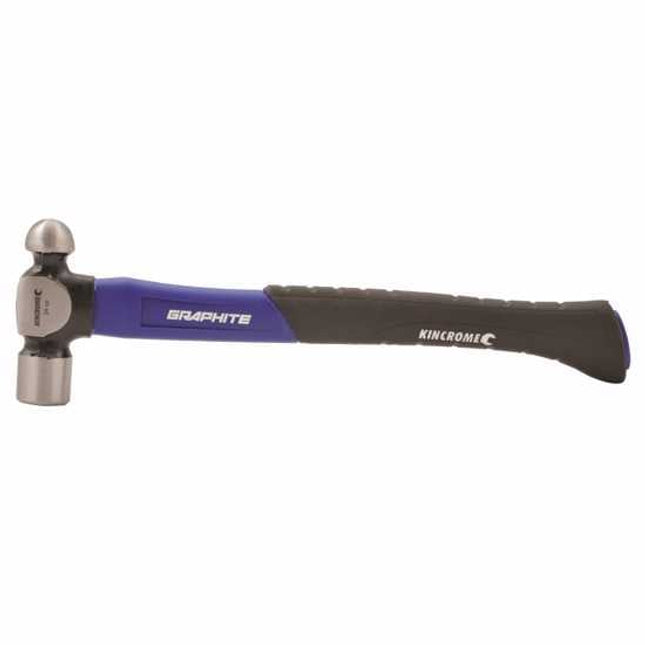 kincrome ball pein hammer graphite 24 oz each