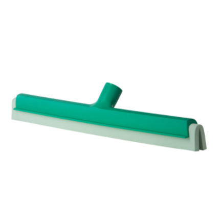 Double Bladed Hygiene Floor Squeegee Head Green-55cm-Each