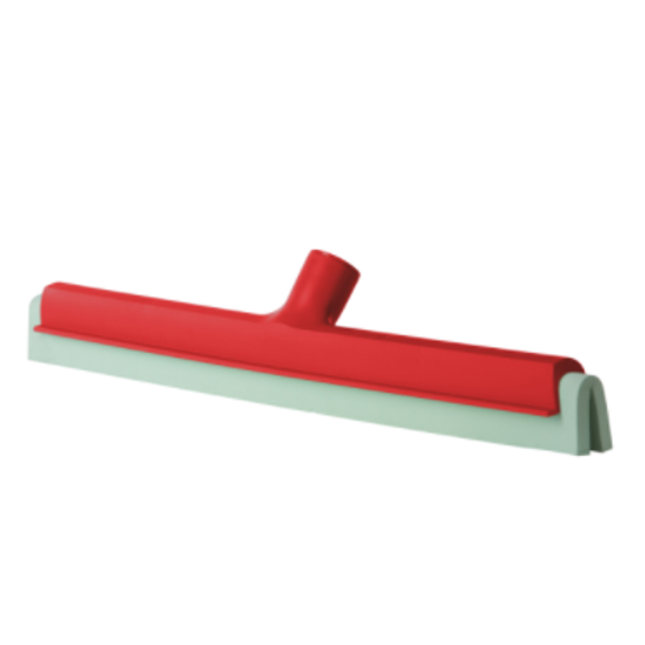Double Bladed Hygiene Floor Squeegee Head Red-55cm-Each